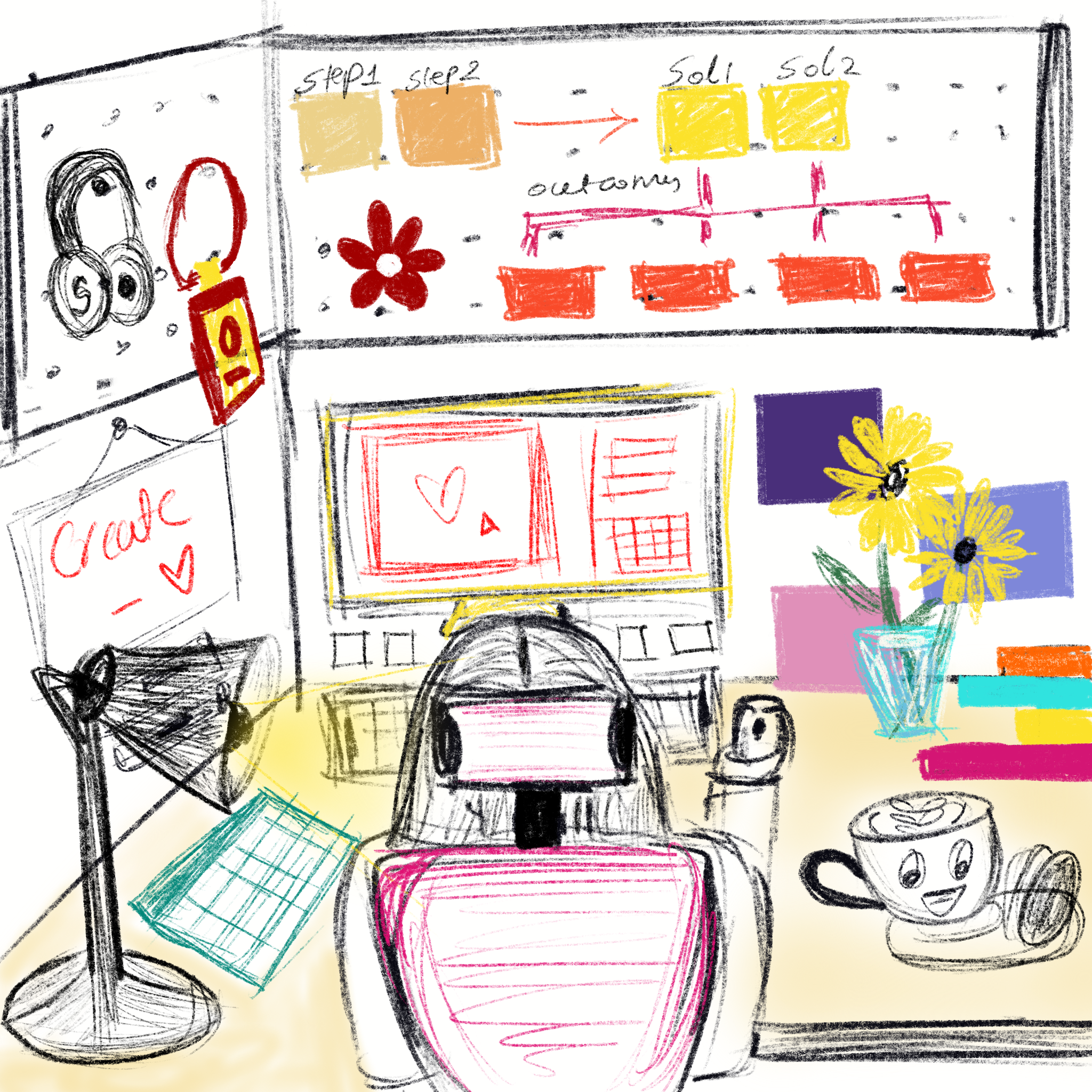 Studio illustration