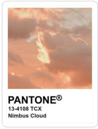 Pantone Nimbus Cloud card