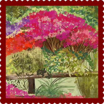 Garden stamp